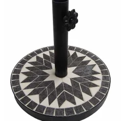 mutoni pleasure Schirmständer Jalua Metall Schwarz 45X45> Schirmständer