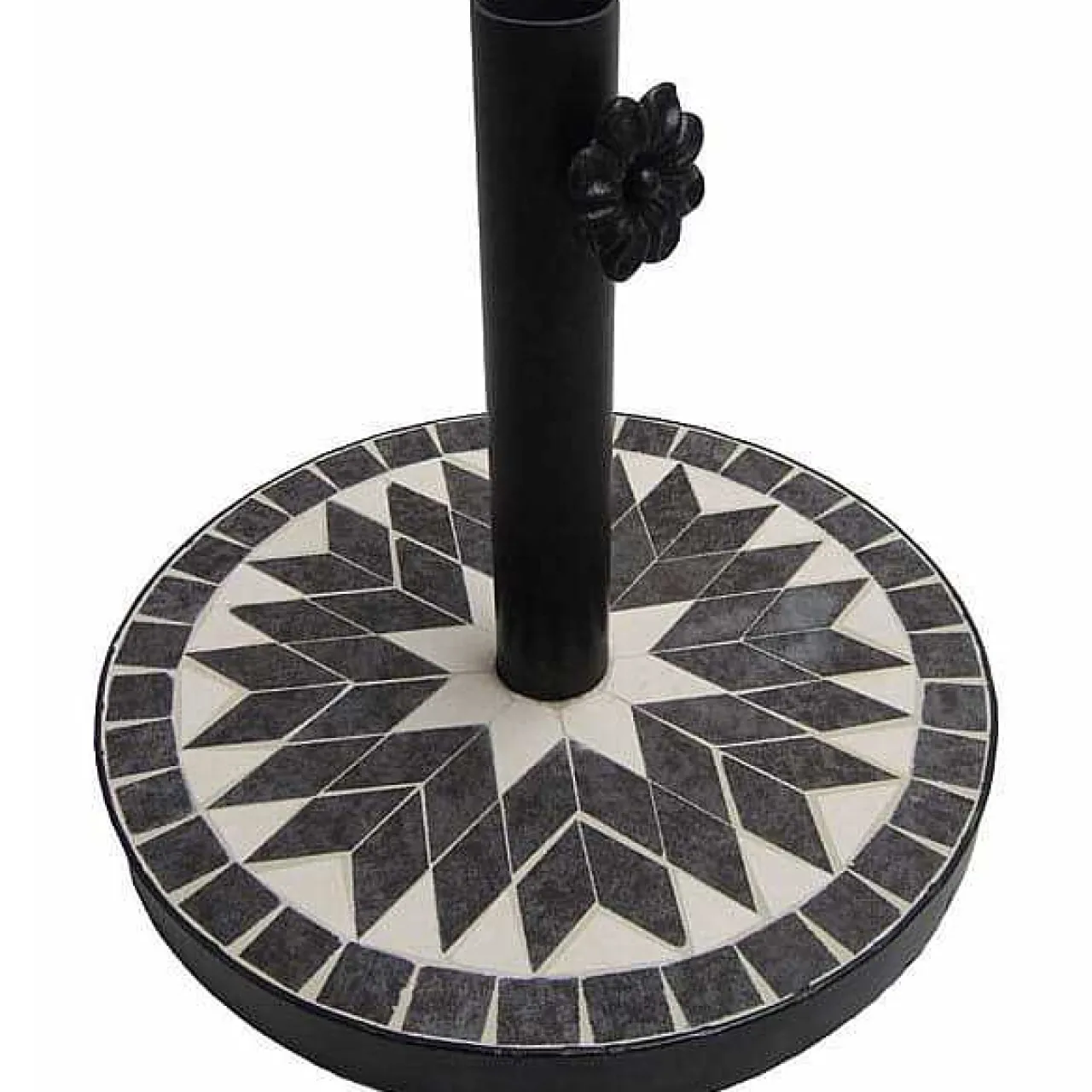 mutoni pleasure Schirmständer Jalua Metall Schwarz 45X45> Schirmständer