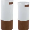 mutoni lifestyle Schirmständer Urban Set Weiss (2-Tlg)> Schirmständer