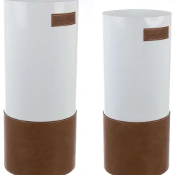 mutoni lifestyle Schirmständer Urban Set Weiss (2-Tlg)> Schirmständer