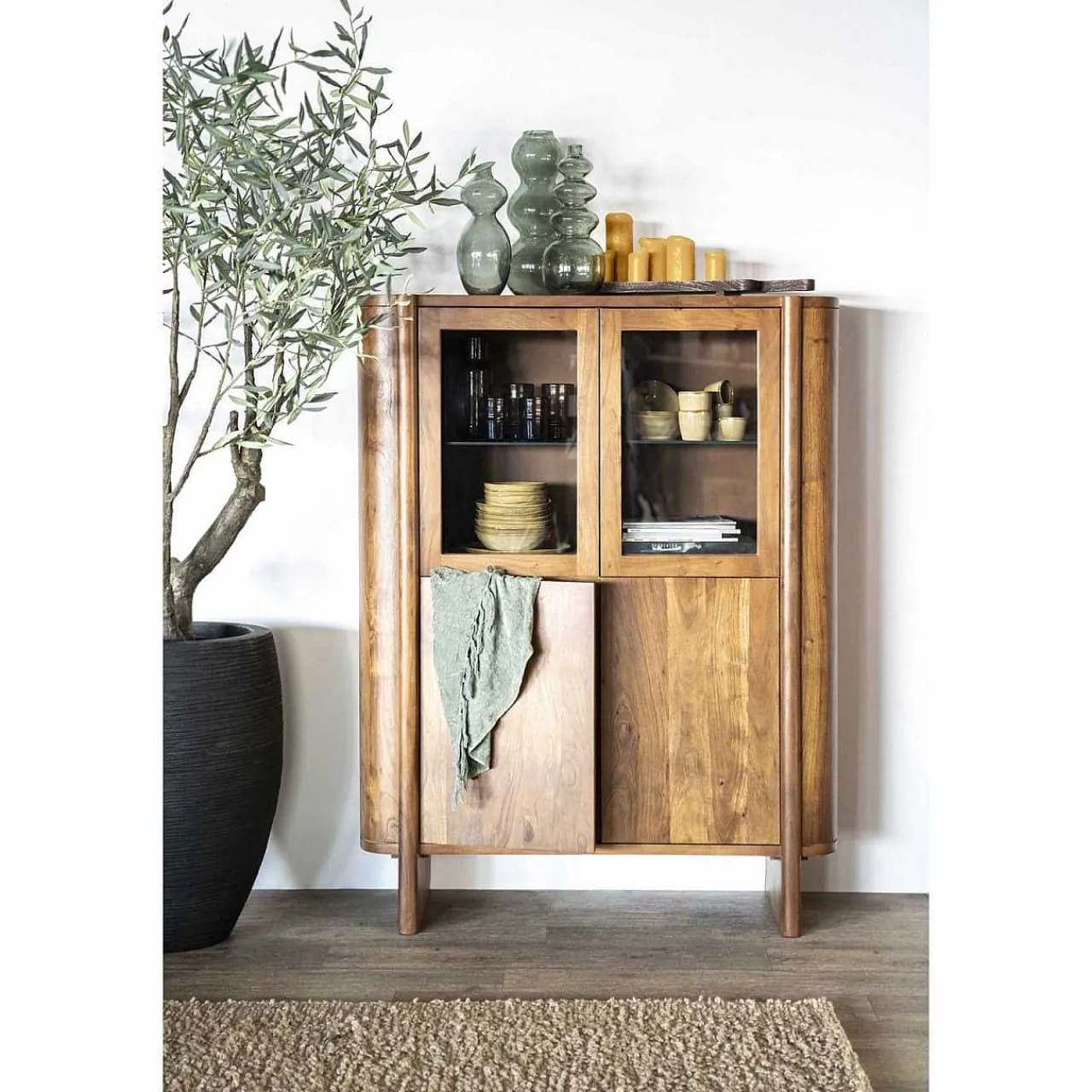 Eleonora Schrank Julian 4-Turig 115X150> Highboards