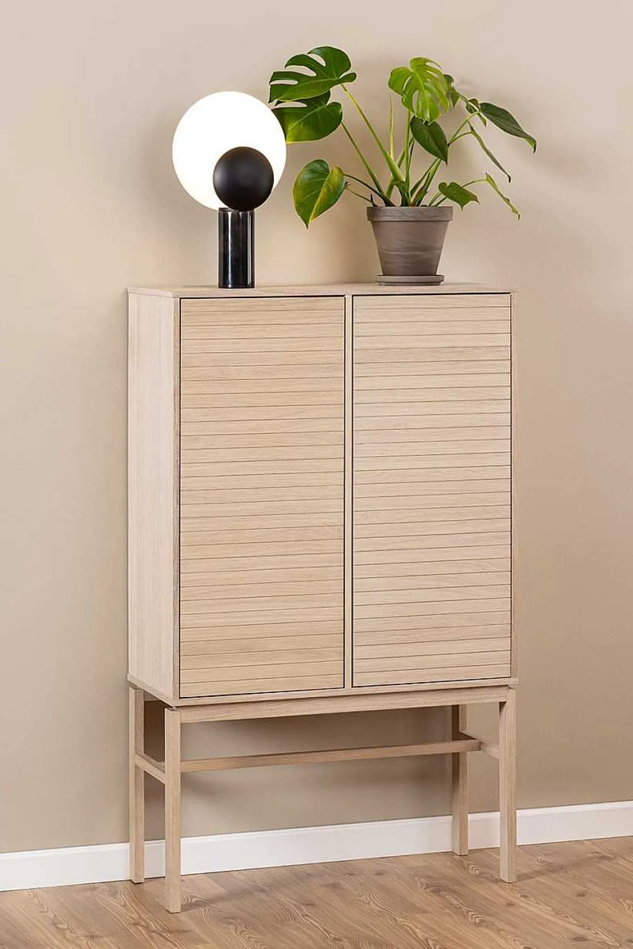 mutoni scandi Schrank Lindsey Natur 91X150> Schränke