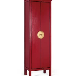 mutoni inspiration Schrank Luna Mangoholz Rot 60X180> Schränke