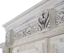 mutoni inspiration Schrank Mangoholz Antikweiss 120X203><noscript><img width=