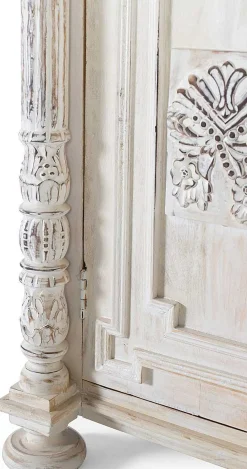 mutoni inspiration Schrank Mangoholz Antikweiss 120X203><noscript><img width=