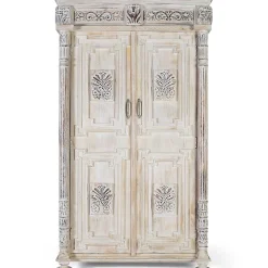mutoni inspiration Schrank Mangoholz Antikweiss 120X203><noscript><img width=