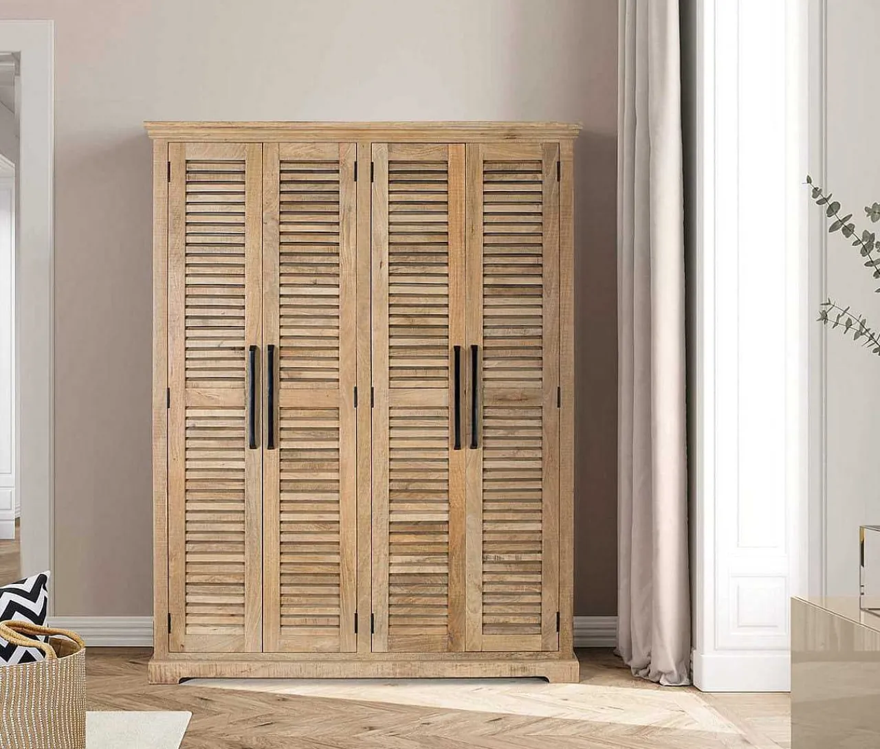 mutoni inspiration Schrank Mangoholz Natur 150X190> Schränke