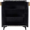 mutoni living Schrank Menne Schwarz/Weiss 108X81> Schränke