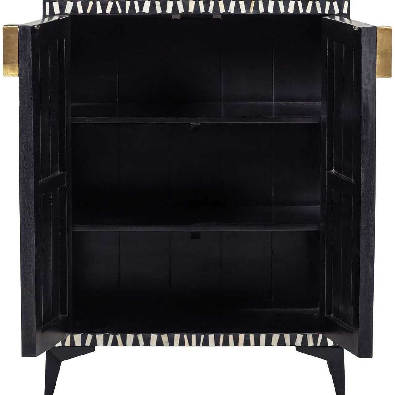 mutoni living Schrank Menne Schwarz/Weiss 108X81> Schränke