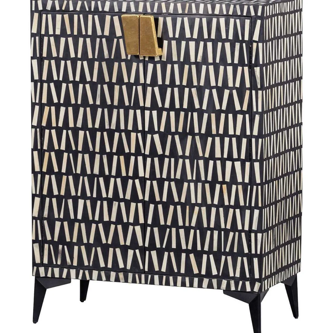 mutoni living Schrank Menne Schwarz/Weiss 108X81> Schränke