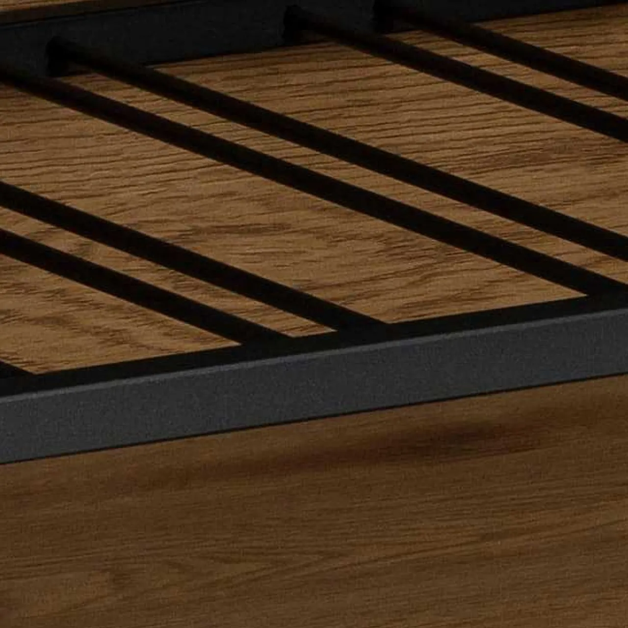 mutoni scandi Schrank Multiple Bronx Metall Braun 105> Barschränke & Bartheken