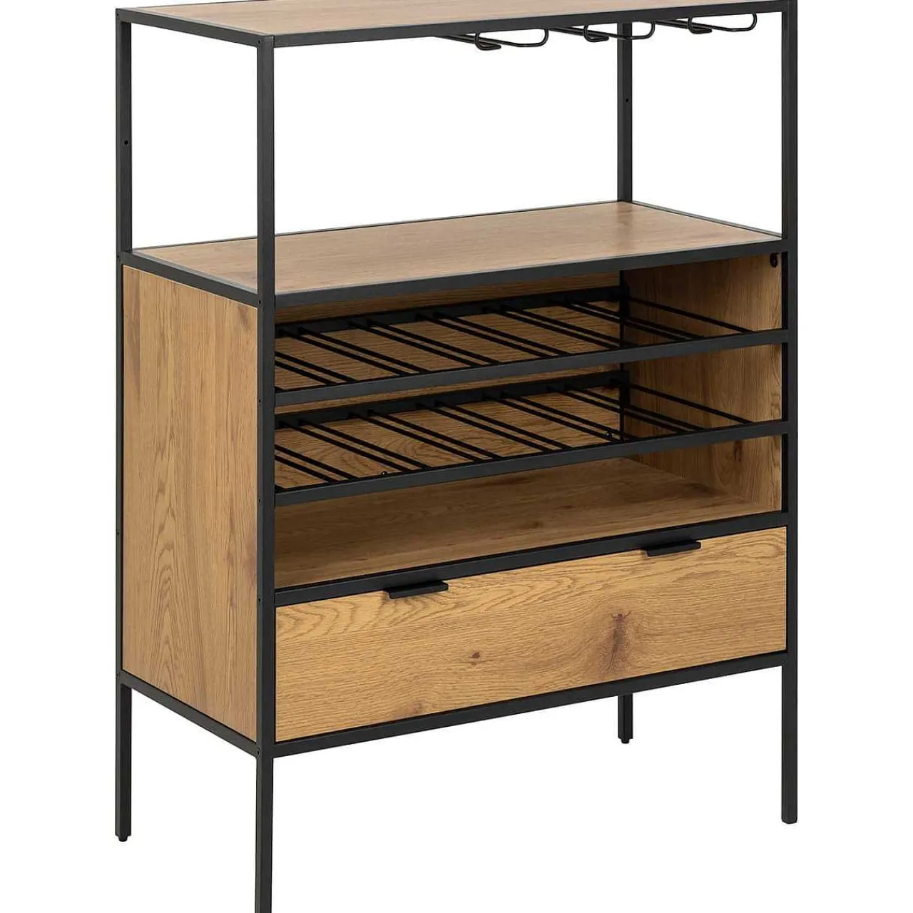 mutoni scandi Schrank Multiple Bronx Metall Braun 105> Barschränke & Bartheken