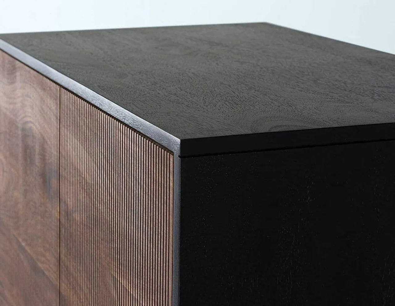 mutoni inspiration Schrank Quadra Palisanderholz Schwarz 80X150> Schränke