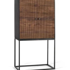 mutoni inspiration Schrank Quadra Palisanderholz Schwarz 80X150><noscript><img width=