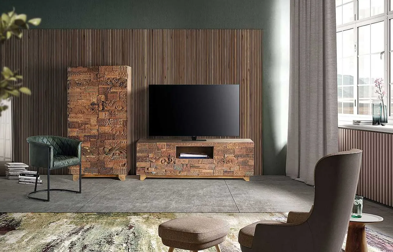 mutoni inspiration Schrank Reale Mangoholz Natur 90X180> Schränke