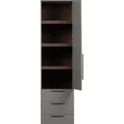 mutoni living Schrank Rens 1-Turig Kieselgrau 55X210><noscript><img width=