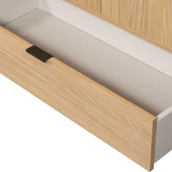 mutoni living Schrank Silas Eiche Natur 85X149> Schränke