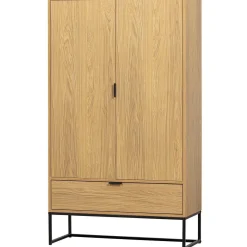 mutoni living Schrank Silas Eiche Natur 85X149><noscript><img width=