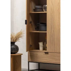 mutoni living Schrank Silas Eiche Natur 85X149><noscript><img width=