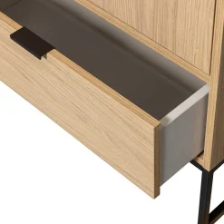 mutoni living Schrank Silas Eiche Natur 60X210><noscript><img width=