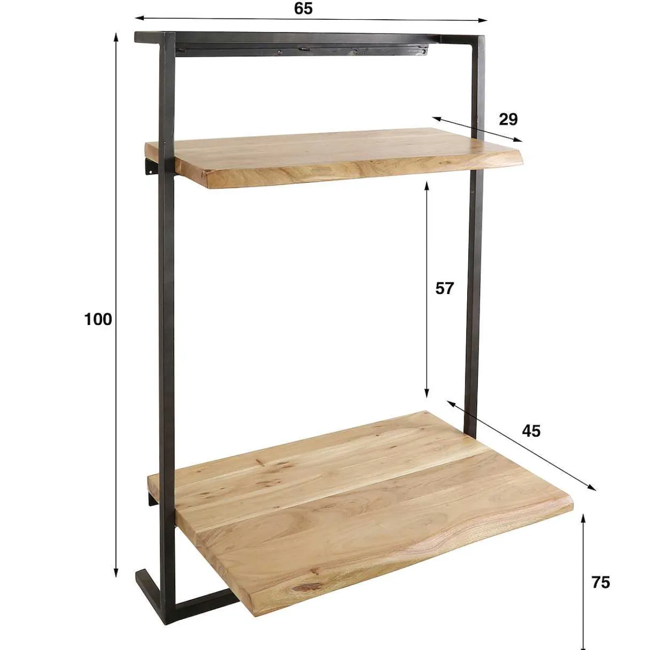 mutoni industrial Schreibtisch Air Solid> Bürotische