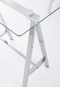 mutoni lifestyle Schreibtisch Alchimia Chrom 140X70><noscript><img width=