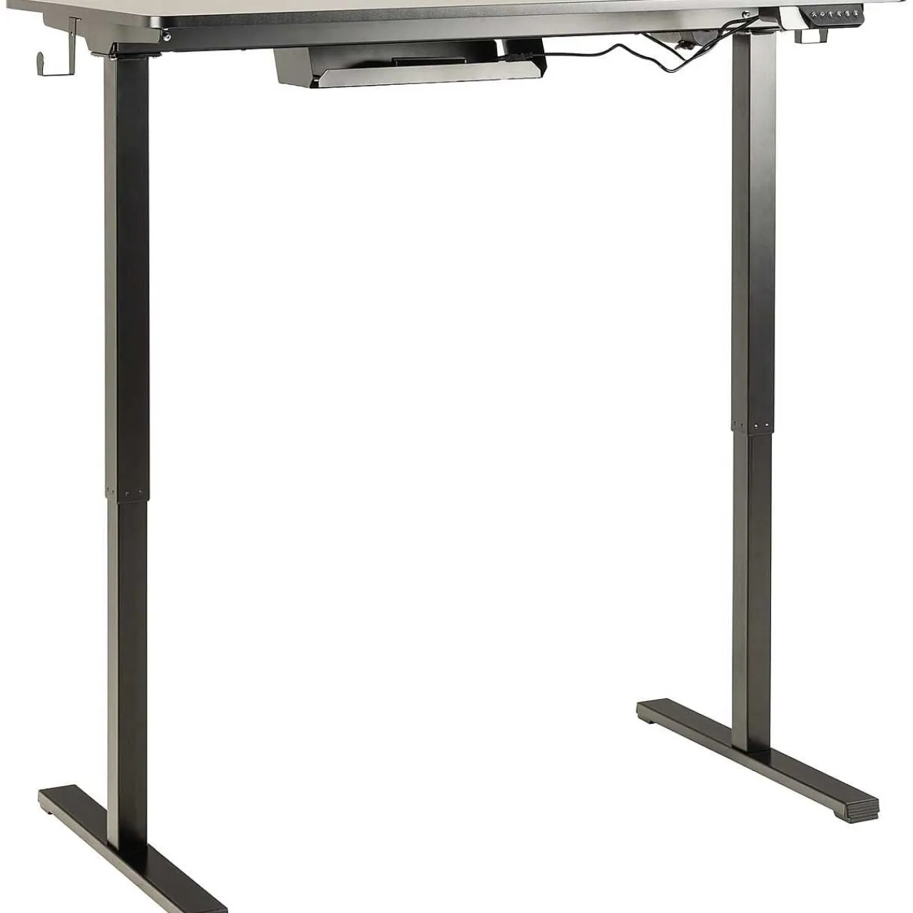 mutoni scandi Schreibtisch Caledonia Schwarz Hohenverstellbar 120> Bürotische