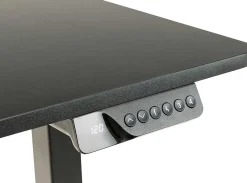 mutoni scandi Schreibtisch Caledonia Schwarz Hohenverstellbar 120><noscript><img width=
