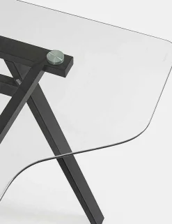 mutoni lifestyle Schreibtisch Charlie Schwarz 150X80> Bürotische