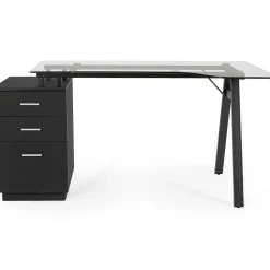 mutoni lifestyle Schreibtisch Charlie Schwarz 150X80><noscript><img width=