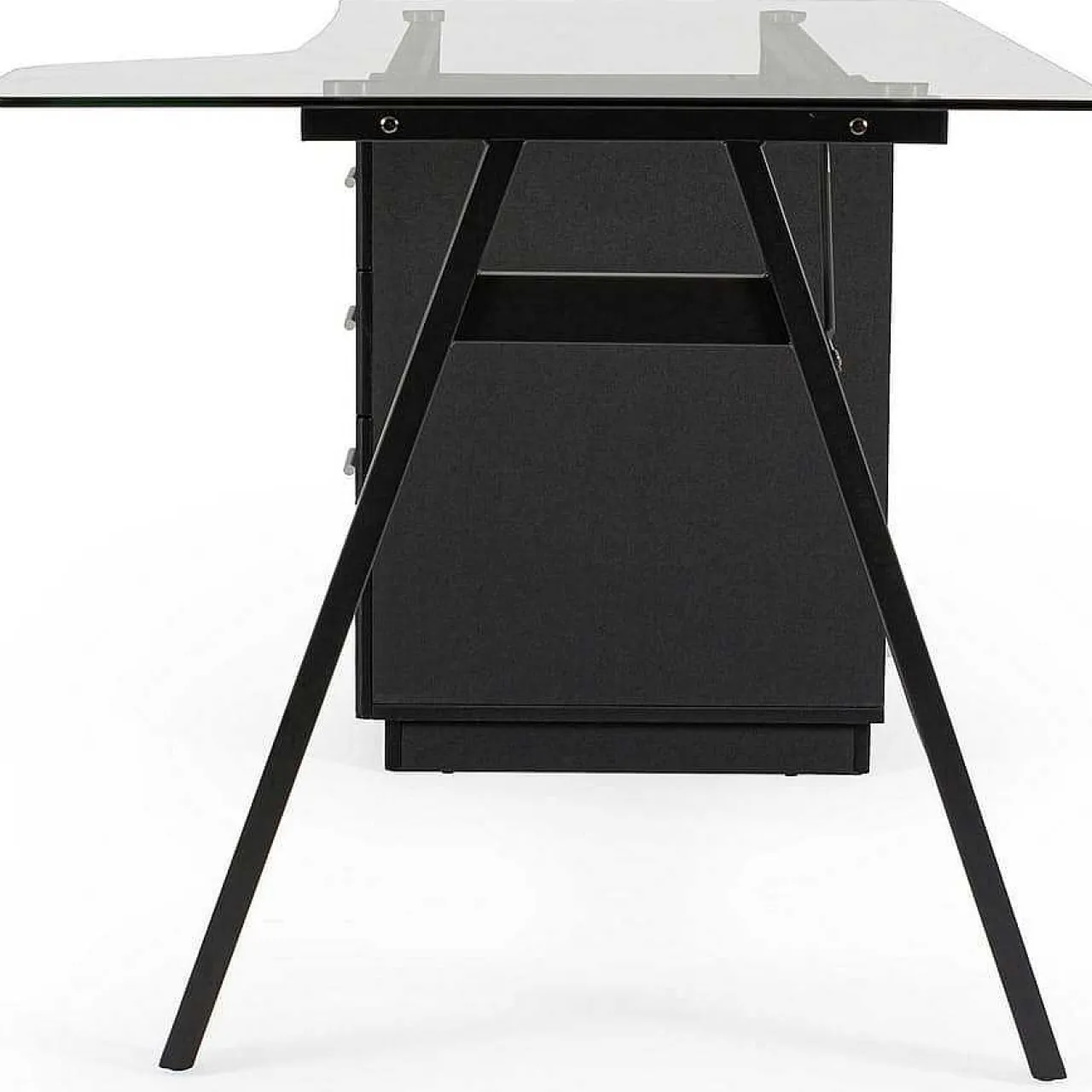 mutoni lifestyle Schreibtisch Charlie Schwarz 150X80> Bürotische