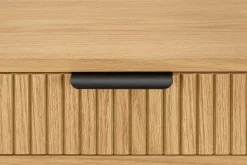 mutoni casual Schreibtisch Flubna Natur Schwarz 120><noscript><img width=