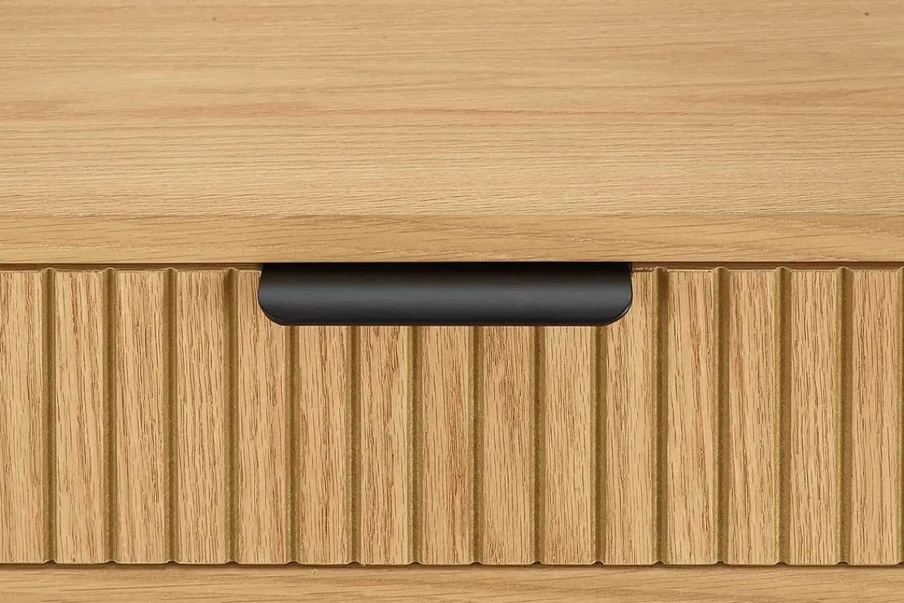mutoni casual Schreibtisch Flubna Natur Schwarz 120> Bürotische
