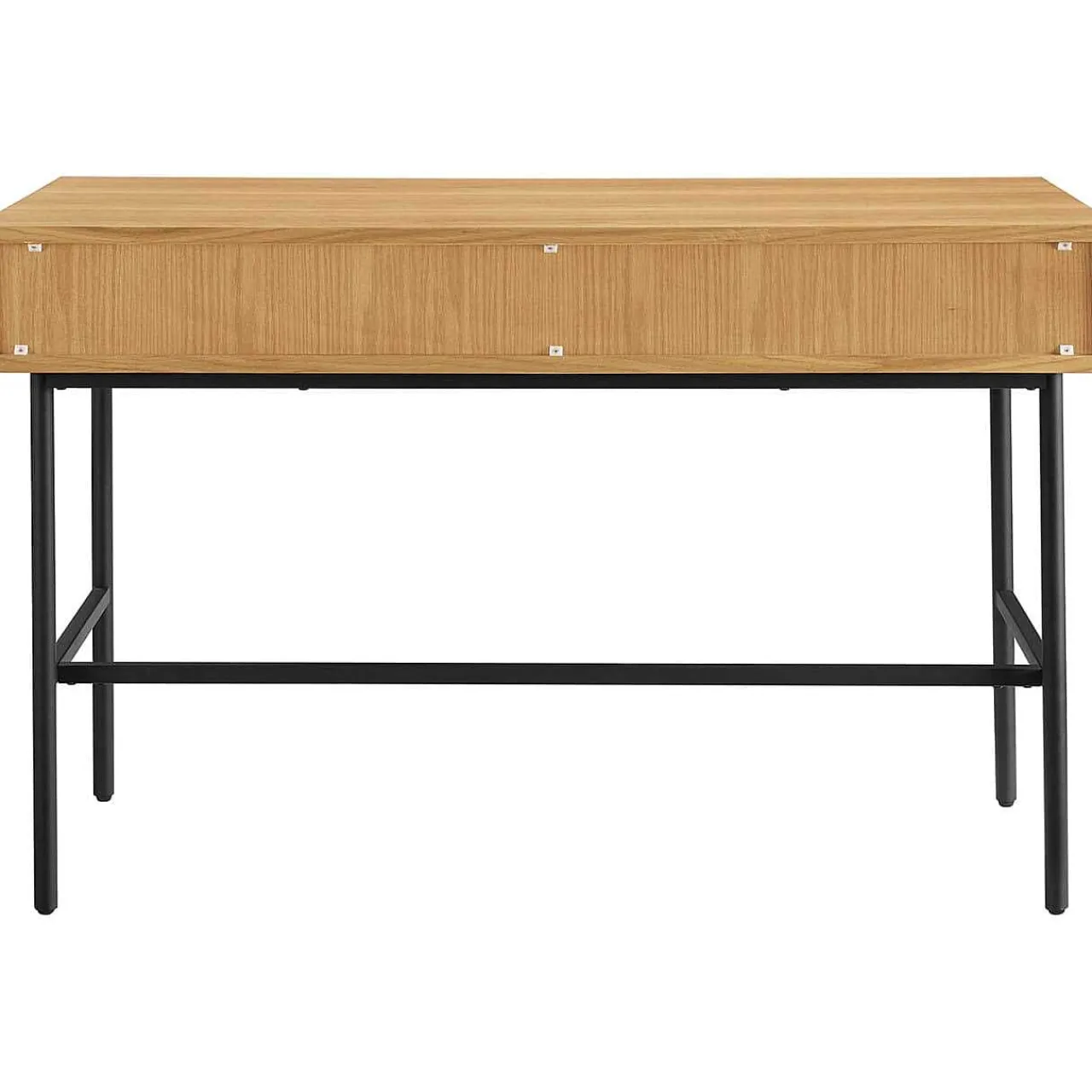 mutoni casual Schreibtisch Flubna Natur Schwarz 120> Bürotische