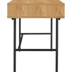 mutoni casual Schreibtisch Flubna Natur Schwarz 120><noscript><img width=