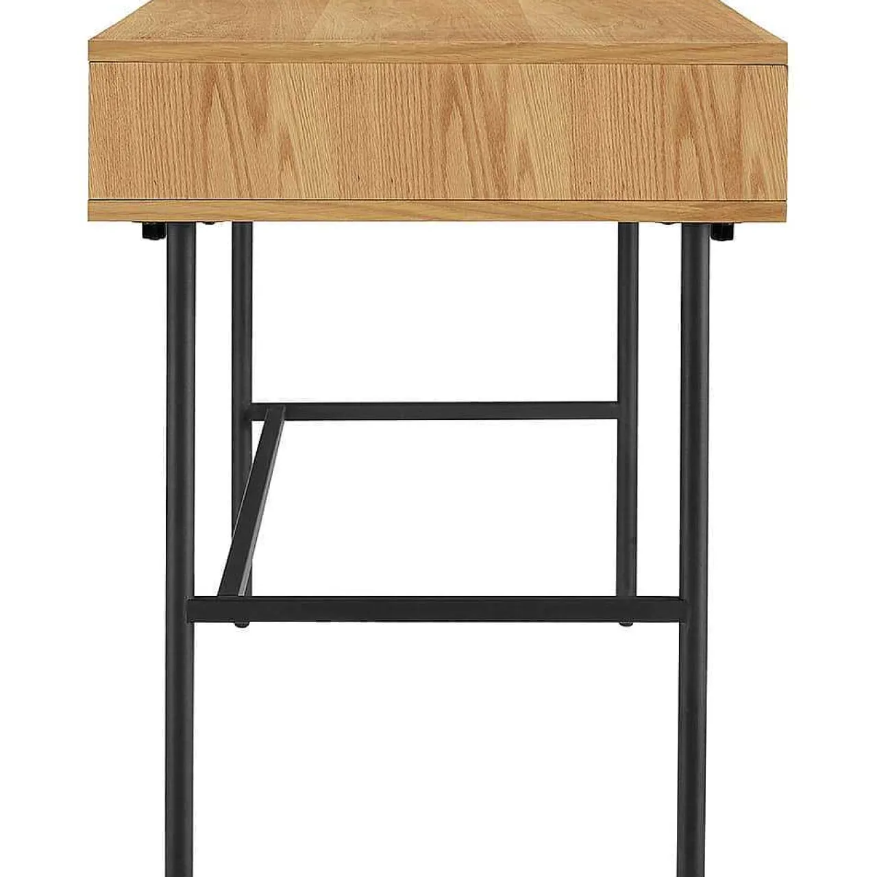 mutoni casual Schreibtisch Flubna Natur Schwarz 120> Bürotische