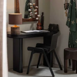 mutoni living Schreibtisch Mael Furnier Schwarz 120><noscript><img width=