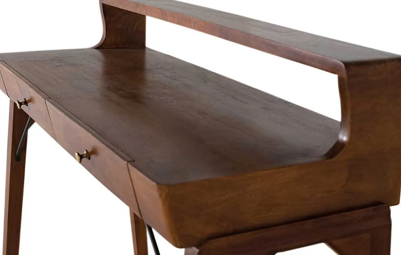 mutoni inspiration Schreibtisch Mangoholz Braun 120> Bürotische