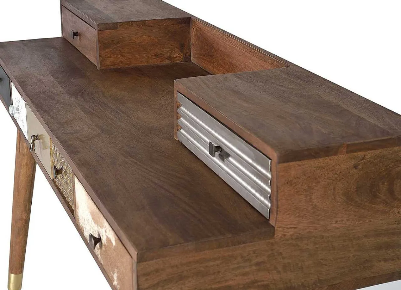 mutoni inspiration Schreibtisch Mangoholz Natur 130> Bürotische