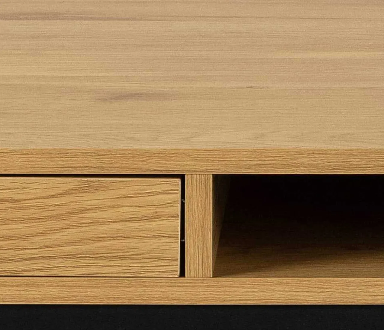 mutoni scandi Schreibtisch Multiple Bronx Natur Schwarz 140> Bürotische