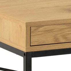 mutoni scandi Schreibtisch Multiple Bronx Natur Schwarz 140><noscript><img width=