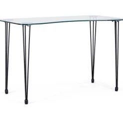 mutoni lifestyle Schreibtisch Rondo Schwarz 120X60> Bürotische