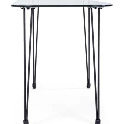 mutoni lifestyle Schreibtisch Rondo Schwarz 120X60><noscript><img width=
