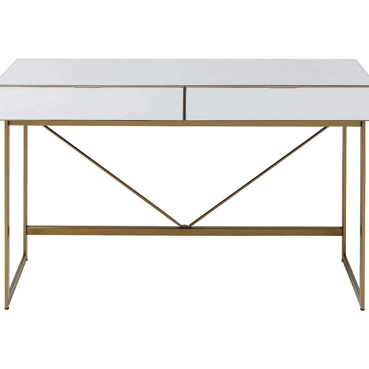 KARE Design Schreibtisch Soran Gold 120X50> Bürotische