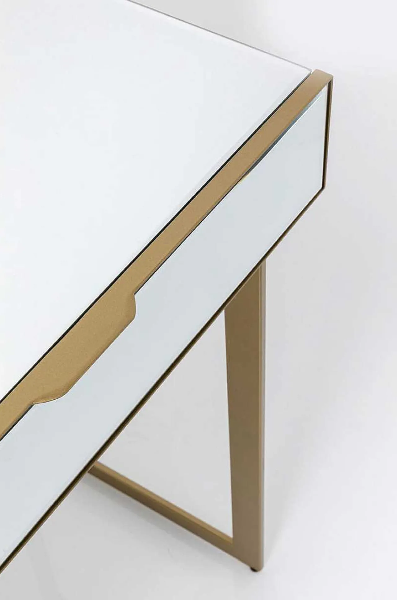 KARE Design Schreibtisch Soran Gold 120X50> Bürotische