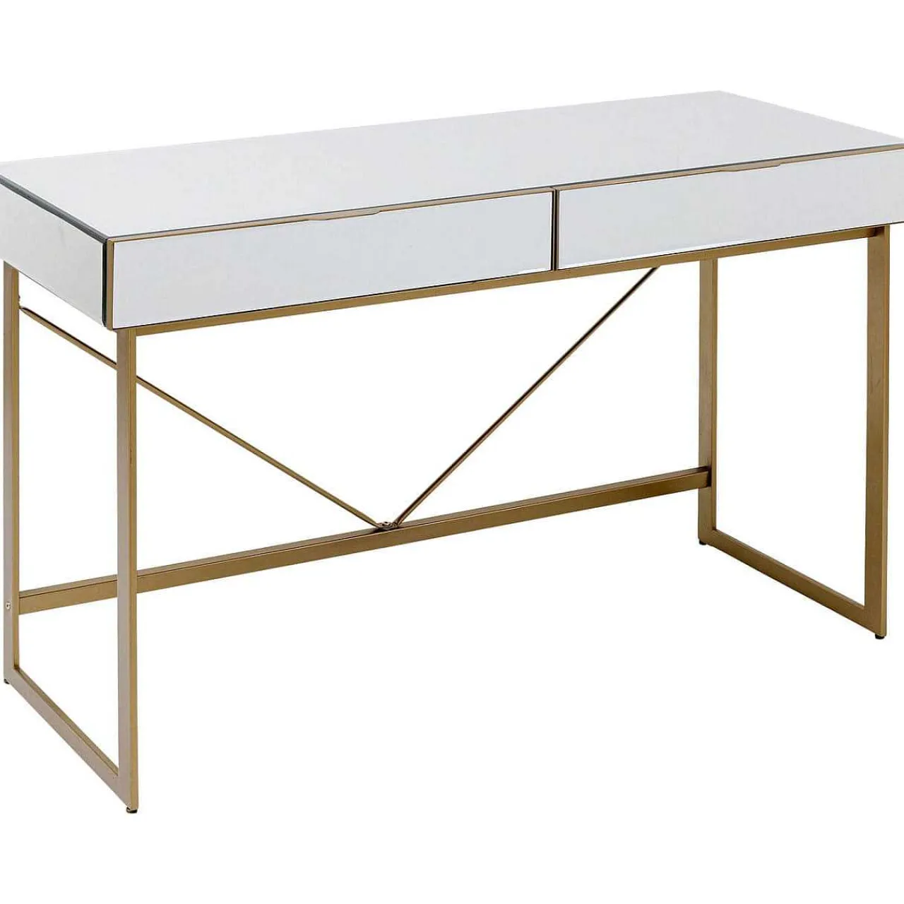 KARE Design Schreibtisch Soran Gold 120X50> Bürotische