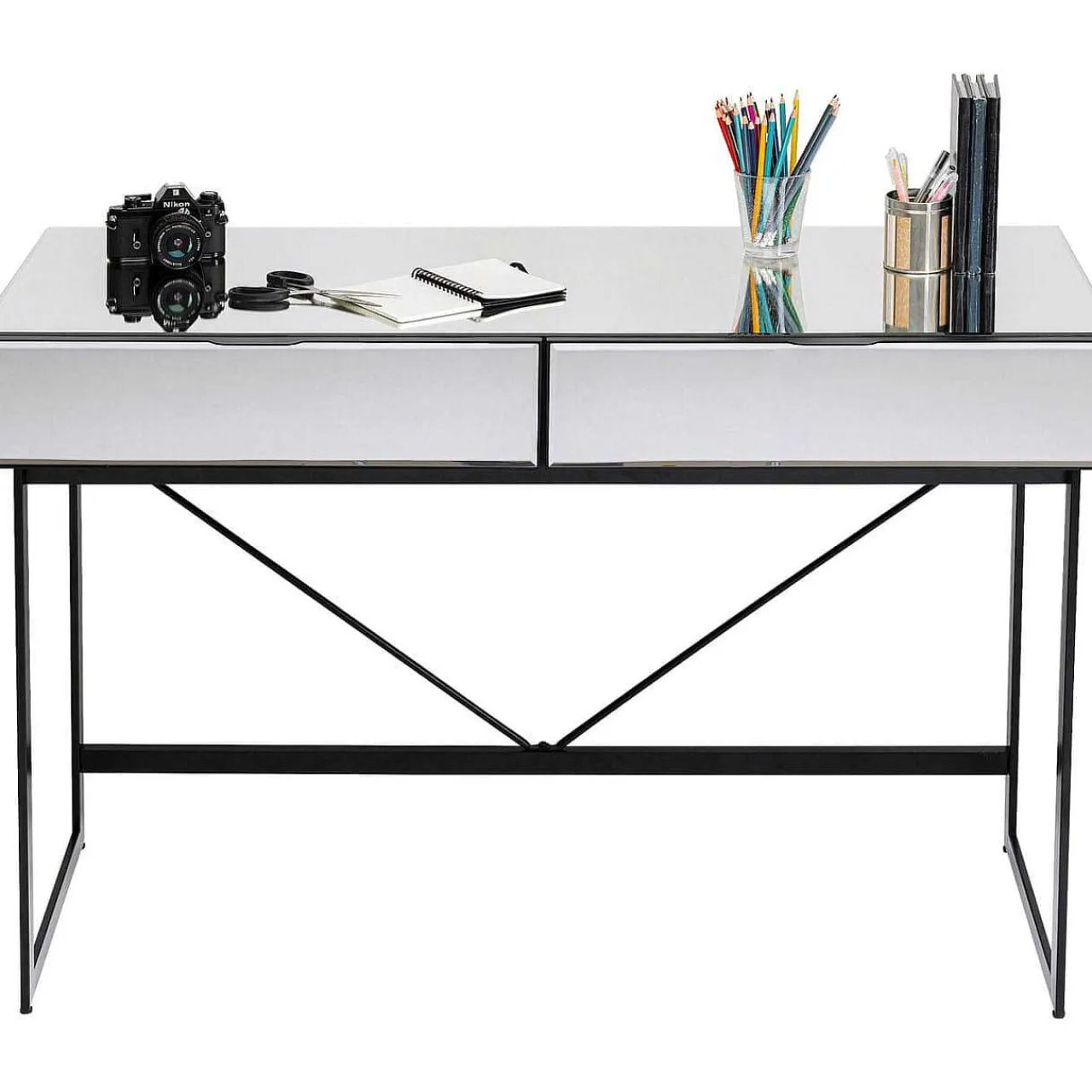 KARE Design Schreibtisch Soran Schwarz 120X50> Bürotische