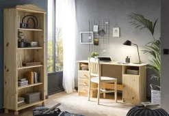mutoni sweet home Schreibtisch Zopra Kiefernholz Natur 144> Bürotische