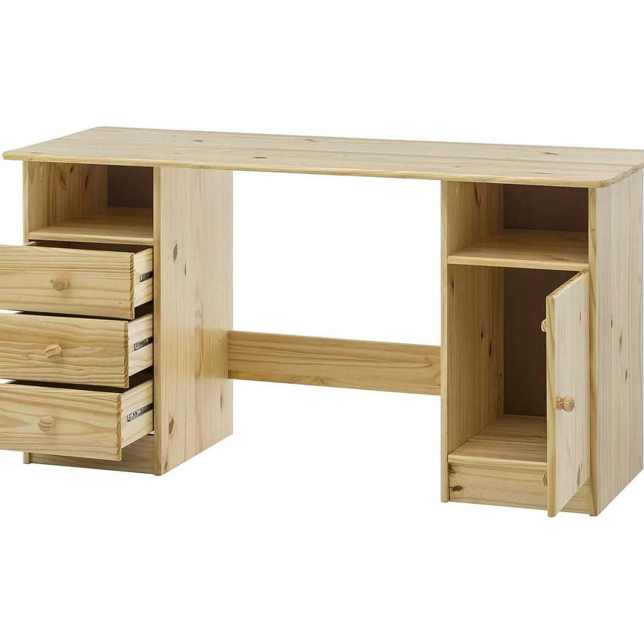 mutoni sweet home Schreibtisch Zopra Kiefernholz Natur 144> Bürotische