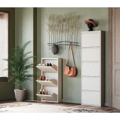 KARE Design Schuhkipper Caruso 3-Er Creme> Schuhschränke